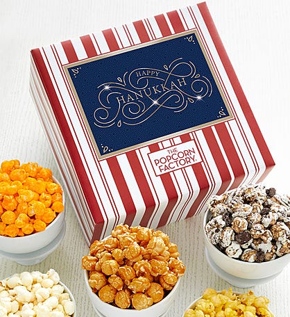 Packed With Pop® Happy Hanukkah Blue Gold